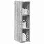 Preview: Hängeschrank Riga Graues Sonoma 20 x 29,5 x 80 cm Holzwerkstoff