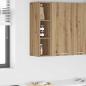 Preview: ARDEBO.de - Hängeschrank Riga Artisan-Eiche 20 x 29,5 x 80 cm Holzwerkstoff
