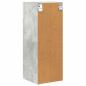 Preview: Hängeschrank Riga Beton Grau 30 x 29,5 x 80 cm Holzwerkstoff