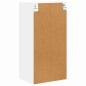 Preview: Hängeschrank Riga Weiß 40 x 29,5 x 80 cm Holzwerkstoff
