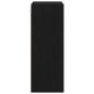 Preview: Hängeschrank Riga Schwarz Eichen-Optik 40 x 29,5 x 80 cm