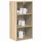 Preview: Hängeschrank Riga Sonoma-Eiche 40 x 29,5 x 80 cm Holzwerkstoff