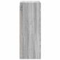 Preview: Hängeschrank Riga Graues Sonoma 40 x 29,5 x 80 cm Holzwerkstoff