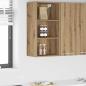 Preview: ARDEBO.de - Hängeschrank Artisan-Eiche 40 x 29,5 x 80 cm Holzwerkstoff