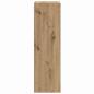 Preview: Hängeschrank mit Regal Riga Artisan-Eiche 20 x 29,5 x 100 cm