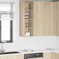 Preview: ARDEBO.de - Hängeschrank Riga Sonoma-Eiche 30 x 29,5 x 100 cm Holzwerkstoff