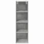 Preview: Hängeschrank Riga Beton Grau 30 x 29,5 x 100 cm Holzwerkstoff