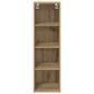 Preview: Hängeschrank mit Regal Riga Artisan-Eiche 30 x 29,5 x 100 cm