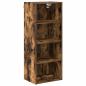 Preview: Hängeschrank Riga Geräucherte Eiche 40 x 29,5 x 100 cm