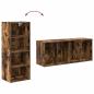 Preview: Hängeschrank Riga Geräucherte Eiche 40 x 29,5 x 100 cm