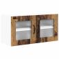 Preview: Küchenhängeschrank Altholz 80 x 31 x 40 cm Holzwerkstoff