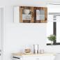 Preview: Küchenhängeschrank Altholz 80 x 31 x 40 cm Holzwerkstoff