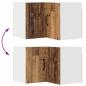 Preview: Küchenhängeschrank Altholz 57 x 57 x 40 cm Holzwerkstoff
