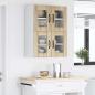 Preview: Küchenhängeschrank mit Regal 2 pcs Sonoma-Eiche 60 x 31 x 40 cm