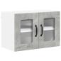 Preview: Küchenhängeschrank Beton Grau 60 x 31 x 40 cm Holzwerkstoff