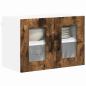 Preview: Küchenhängeschrank 2 pcs Geräucherte Eiche 60 x 31 x 40 cm