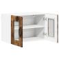 Preview: Küchenhängeschrank 2 pcs Geräucherte Eiche 60 x 31 x 40 cm