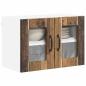 Preview: Wandglas-Schrank LUCCA 2 stk. Altholz Holzwerkstoff