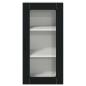 Preview: Küchenhängeschrank 2 pcs Schwarz 40 x 31 x 80 cm Holzwerkstoff