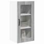 Preview: Küchenhängeschrank mit Tür 2 pcs Graues Sonoma 40 x 31 x 80 cm