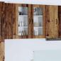 Preview: ARDEBO.de - Küchenhängeschrank Altholz 40 x 31 x 80 cm Holzwerkstoff