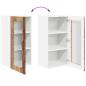 Preview: Küchenhängeschrank Altholz 40 x 31 x 80 cm Holzwerkstoff