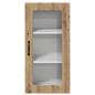 Preview: Küchenhängeschrank mit Tür 2 pcs Artisan-Eiche 40 x 31 x 80 cm