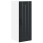 Preview: Wandschrank LUCCA 2 stk. Schwarz Holzwerkstoff
