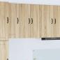Preview: ARDEBO.de - Küchenhängeschrank Sonoma-Eiche 30 x 31 x 80 cm Holzwerkstoff