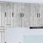 Preview: ARDEBO.de - Wandschrank LUCCA 2 stk. Betongrau Holzwerkstoff