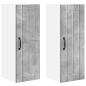 Preview: Wandschrank LUCCA 2 stk. Betongrau Holzwerkstoff