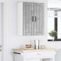 Preview: Wandschrank LUCCA 2 stk. Betongrau Holzwerkstoff