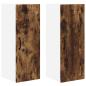 Preview: Küchenhängeschrank 2 pcs Geräucherte Eiche 30 x 31 x 80 cm
