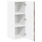 Preview: Küchenhängeschrank 2 pcs Geräucherte Eiche 30 x 31 x 80 cm