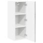 Preview: Küchenhängeschrank mit Tür 2 pcs Graues Sonoma 30 x 31 x 80 cm