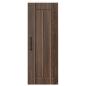 Preview: Küchenhängeschrank mit Regal Braun Eichen-Optik 30 x 31 x 80 cm