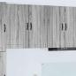 Preview: ARDEBO.de - Küchenhängeschrank Graues Sonoma 40 x 31 x 80 cm Holzwerkstoff