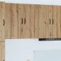 Preview: ARDEBO.de - Küchenhängeschrank Artisan-Eiche 40 x 31 x 80 cm Holzwerkstoff