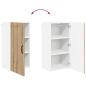 Preview: Küchenhängeschrank Artisan-Eiche 40 x 31 x 80 cm Holzwerkstoff