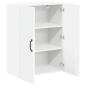 Preview: Küchenhängeschrank mit Regal Weiß 60 x 31 x 80 cm Holzwerkstoff
