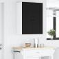 Preview: Küchenhängeschrank Schwarz 60 x 31 x 80 cm Holzwerkstoff