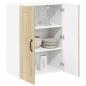 Preview: Küchenhängeschrank Sonoma-Eiche 60 x 31 x 80 cm Holzwerkstoff