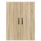 Preview: Küchenhängeschrank Sonoma-Eiche 60 x 31 x 80 cm Holzwerkstoff