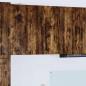 Preview: ARDEBO.de - Küchenhängeschrank mit Regal Geräucherte Eiche 60 x 31 x 80 cm