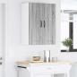 Preview: Küchenhängeschrank Graues Sonoma 60 x 31 x 80 cm Holzwerkstoff