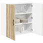 Preview: Küchenhängeschrank Sonoma-Eiche 80 x 31 x 80 cm Holzwerkstoff