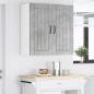 Preview: Küchenhängeschrank Beton Grau 80 x 31 x 80 cm Holzwerkstoff