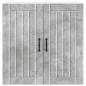 Preview: Küchenhängeschrank Beton Grau 80 x 31 x 80 cm Holzwerkstoff