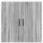 Preview: Küchenhängeschrank Graues Sonoma 80 x 31 x 80 cm Holzwerkstoff