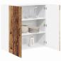 Preview: Küchenhängeschrank Altholz 80 x 31 x 80 cm Holzwerkstoff